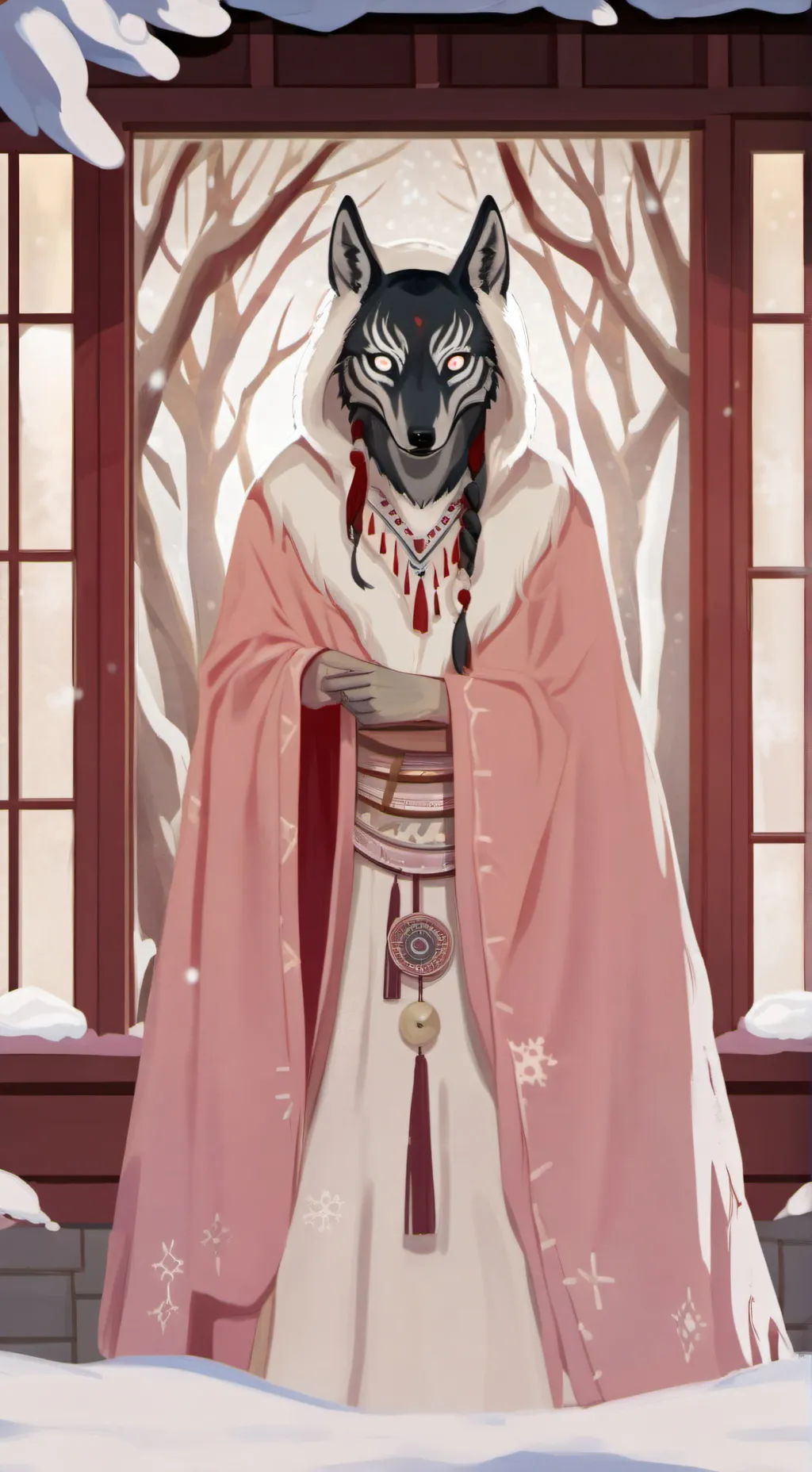 ai character: skinwalker  background