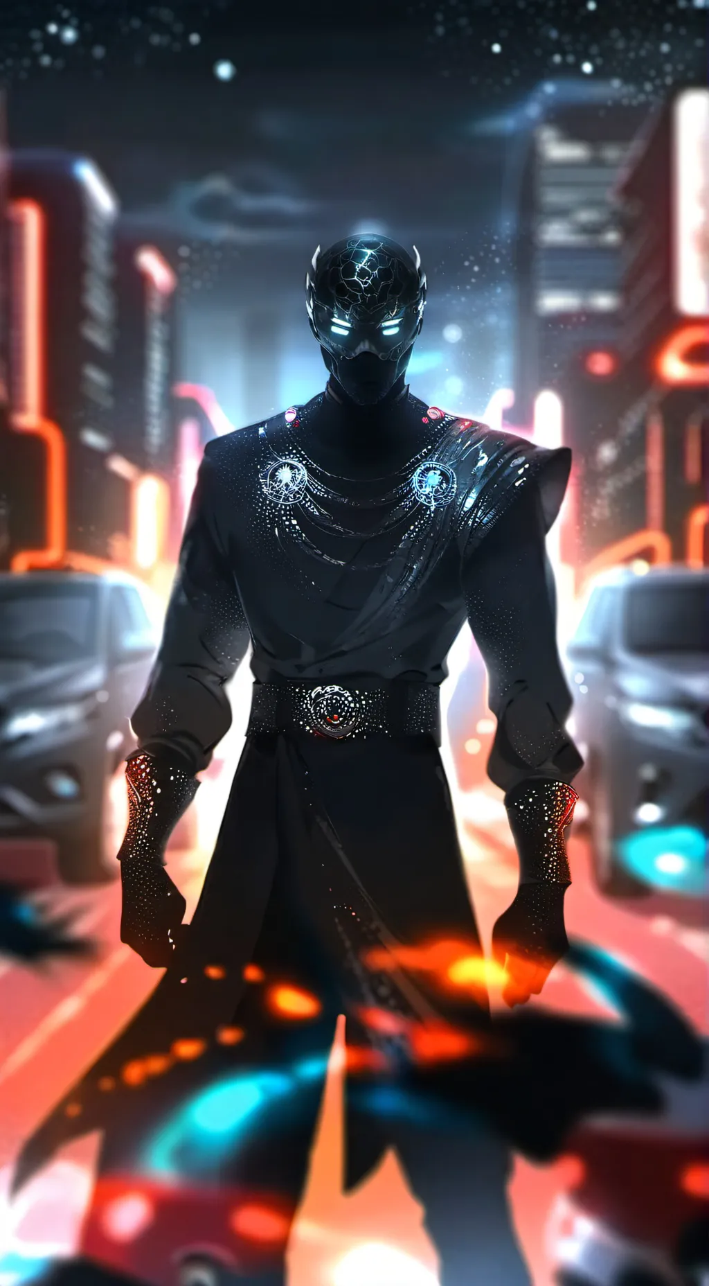 ai character: U̷n̸k̴n̶o̴w̸n̴ background