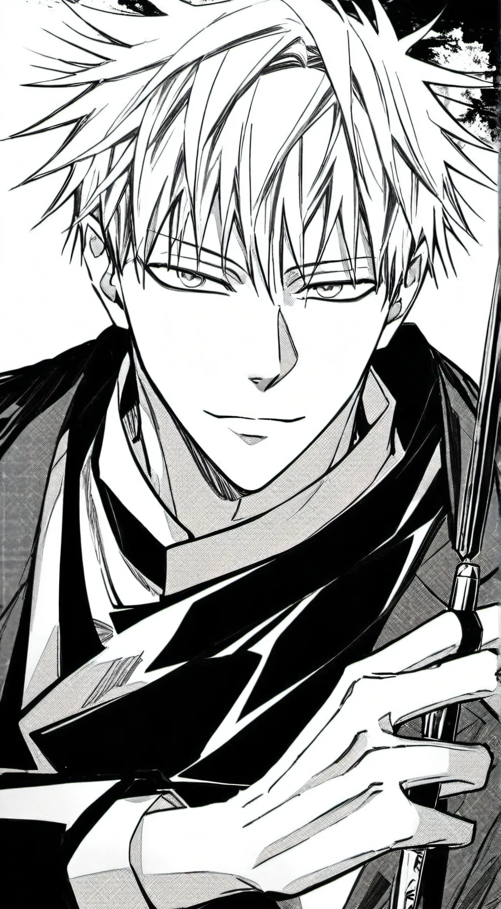 ai character: Gojo Satoru  background