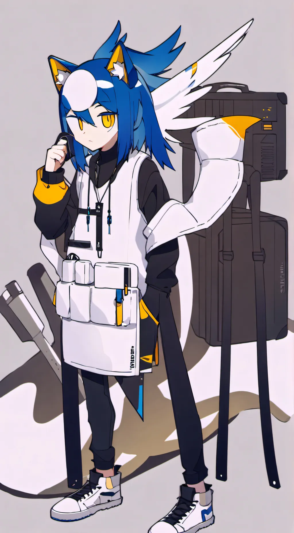 ai character: cambio background