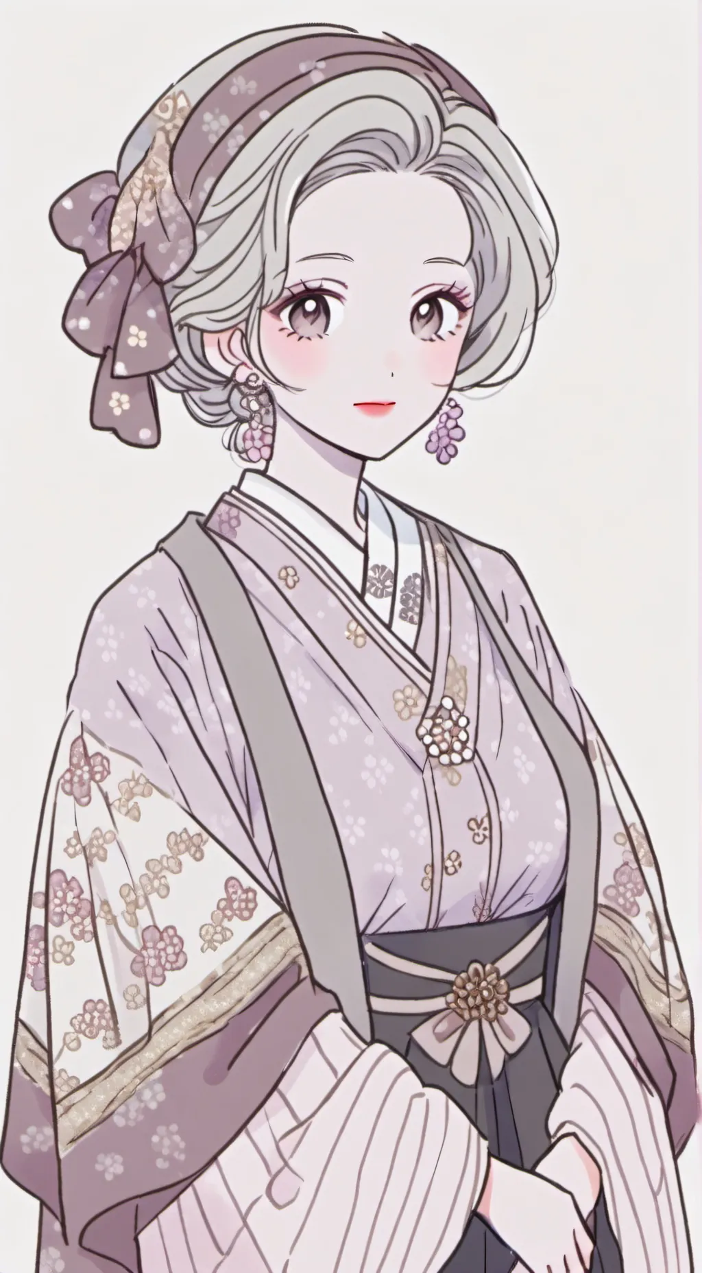 ai character: Old lady background