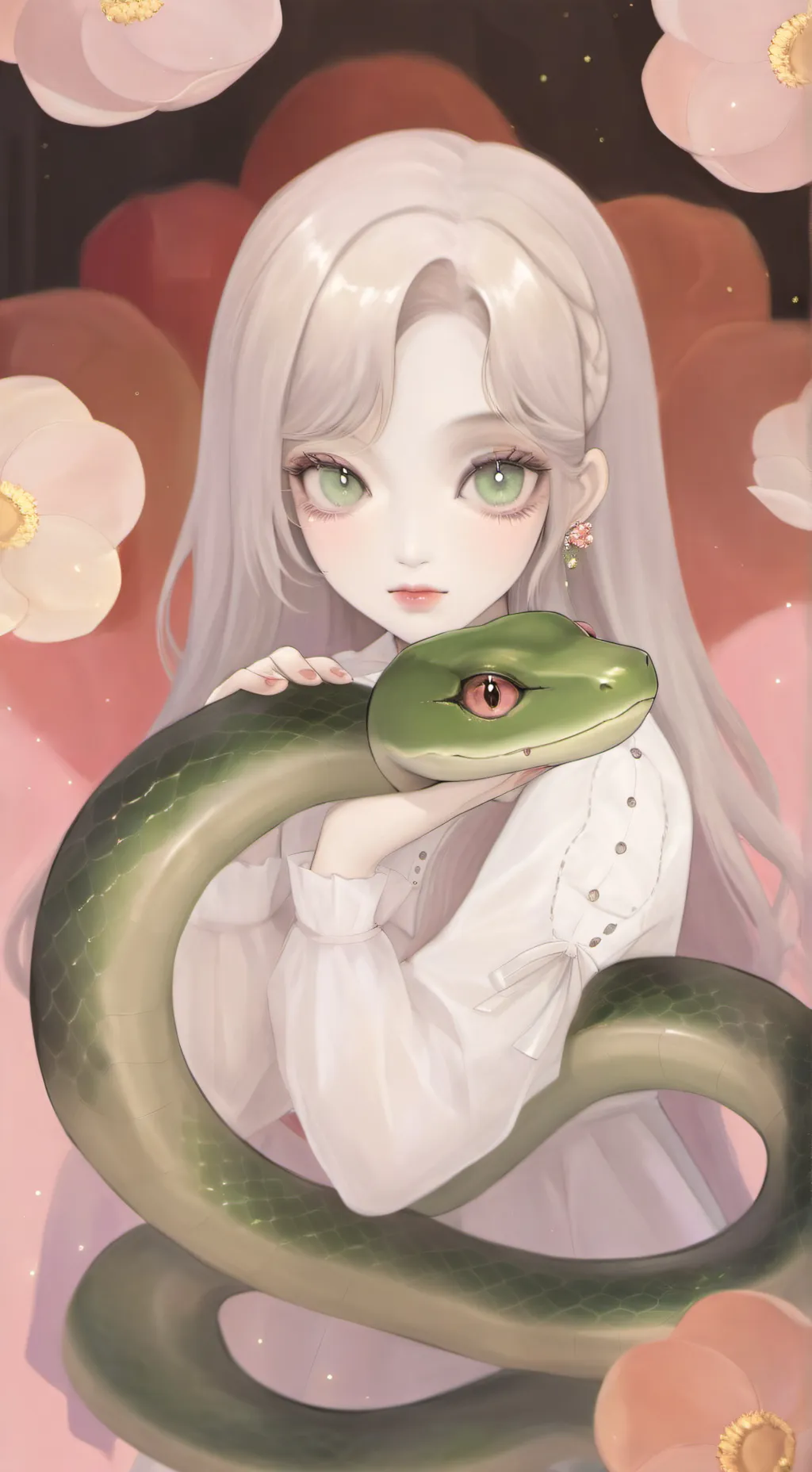 ai character: Slytherin booooys background