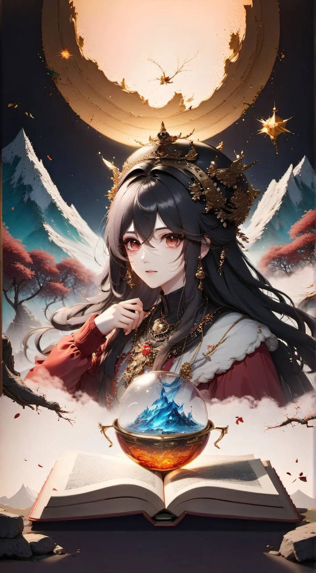 ai character: mariana luz background