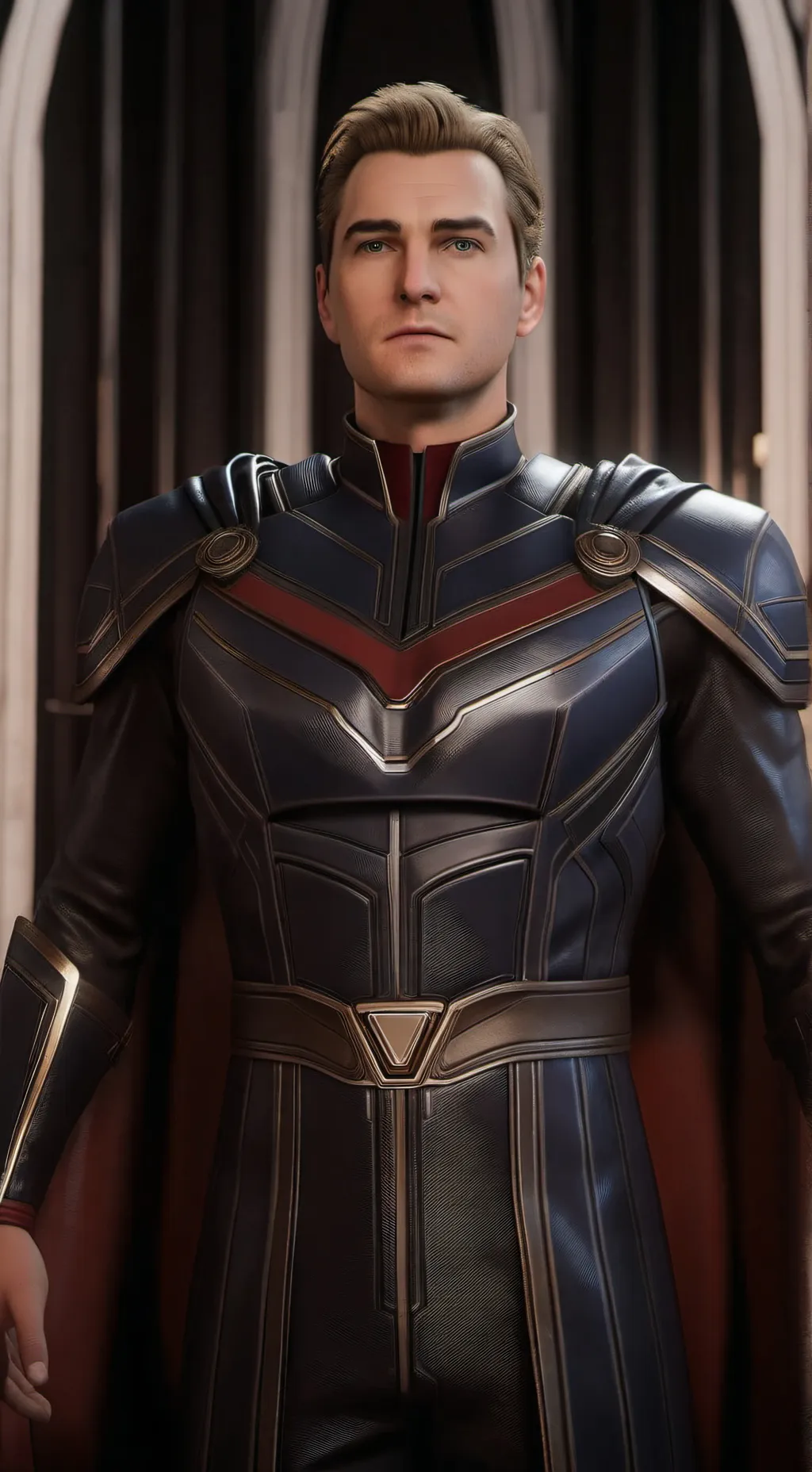 ai character: homelander >:) background