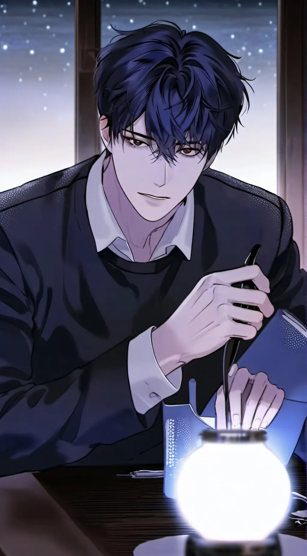 ai character: Alex background