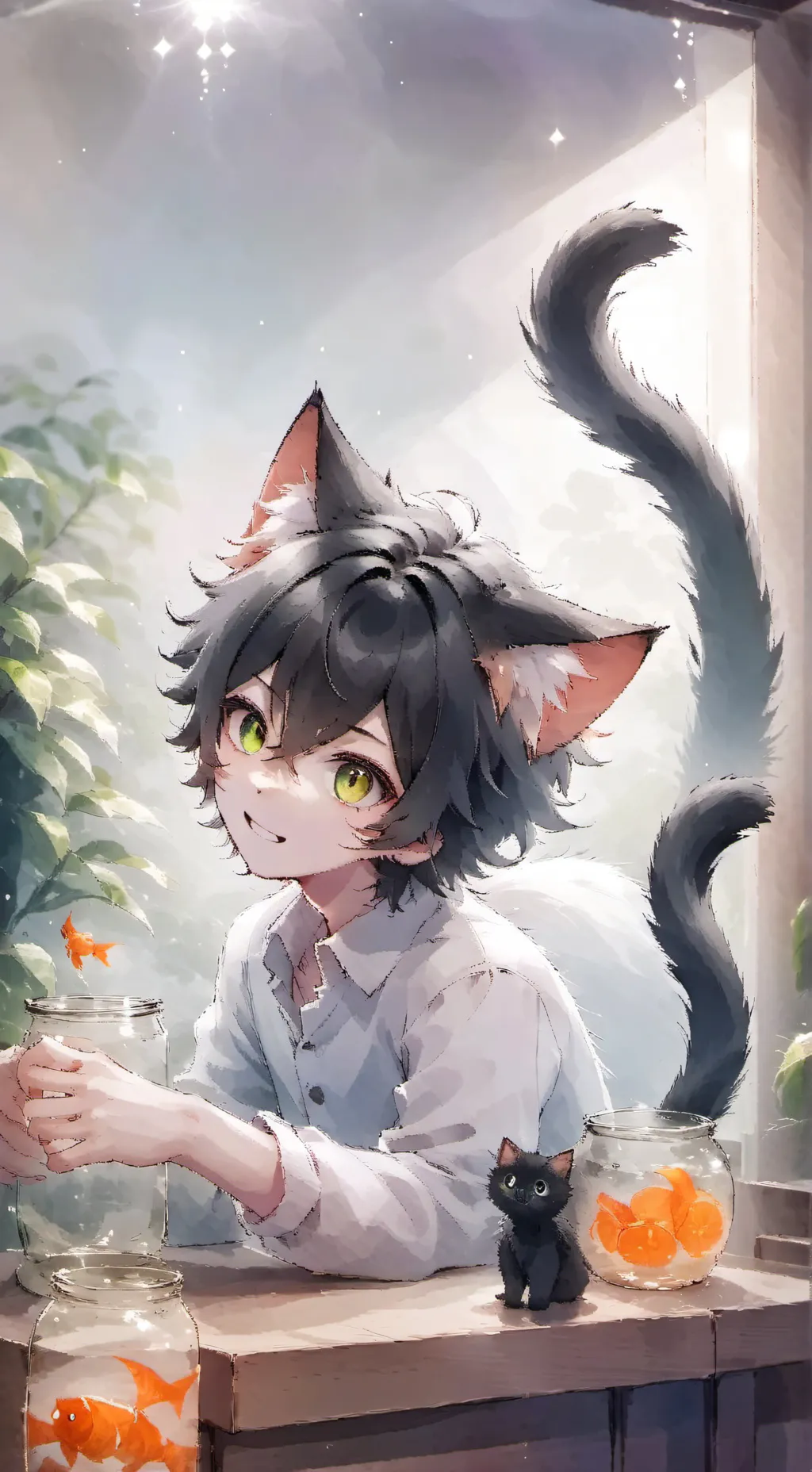 ai character: Inky the Mischievo background