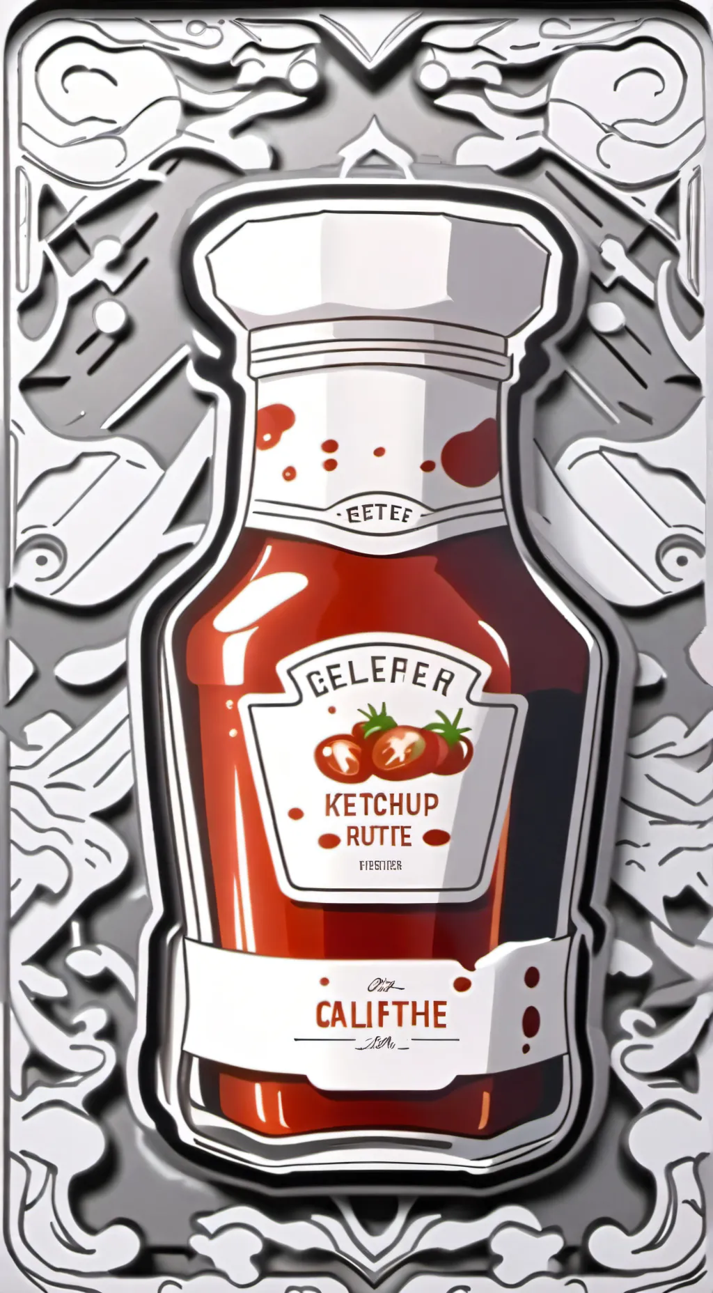 ai character: Sprunki ketchup background