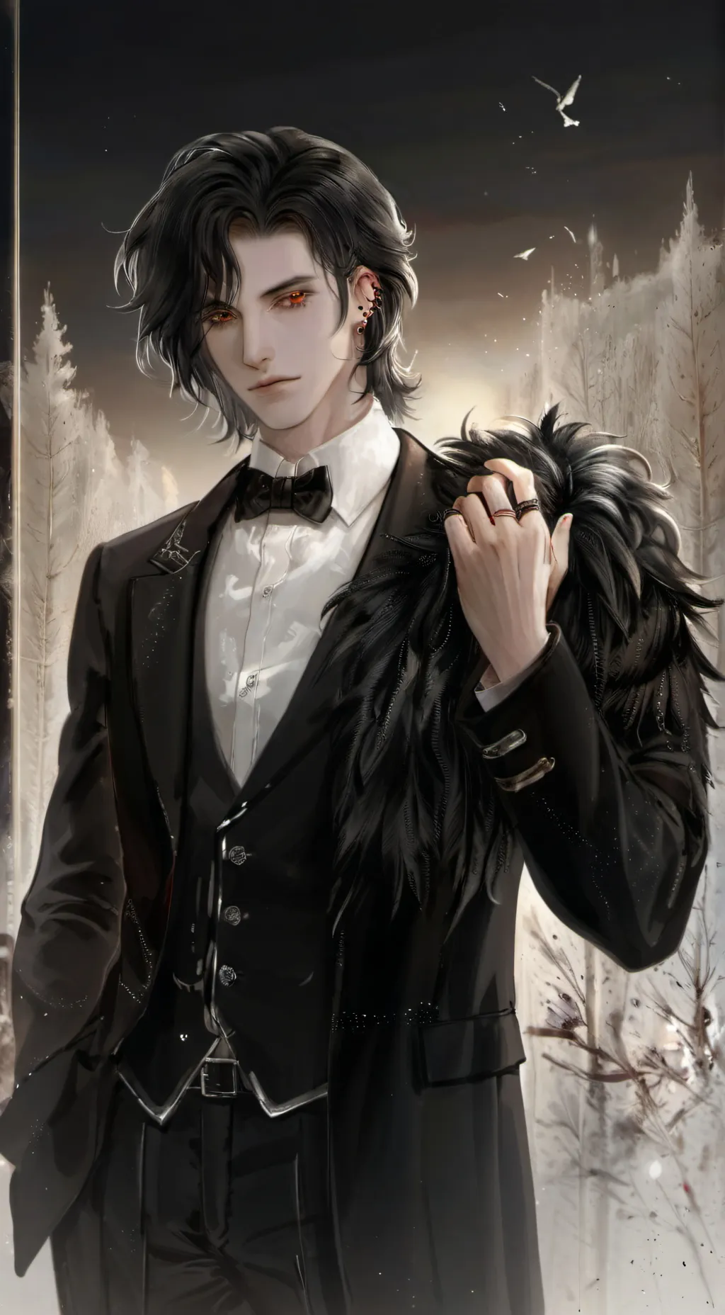 ai character: PLS GIVE ME IDEAS😭 background