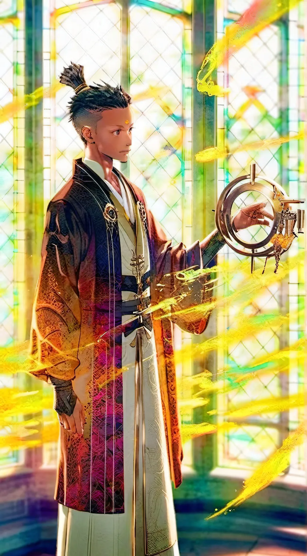 ai character: Magnus background