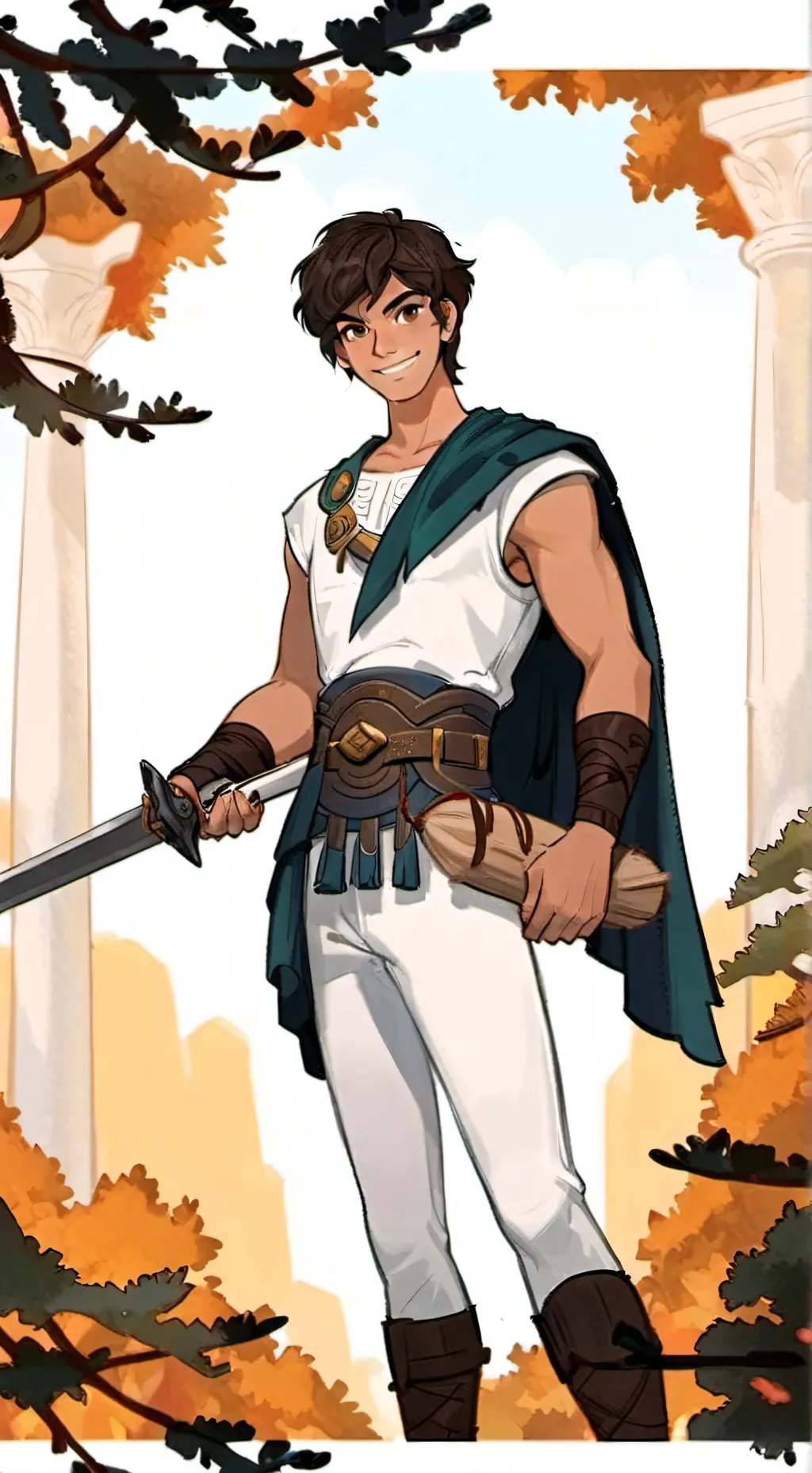 ai character: Telemachus  background