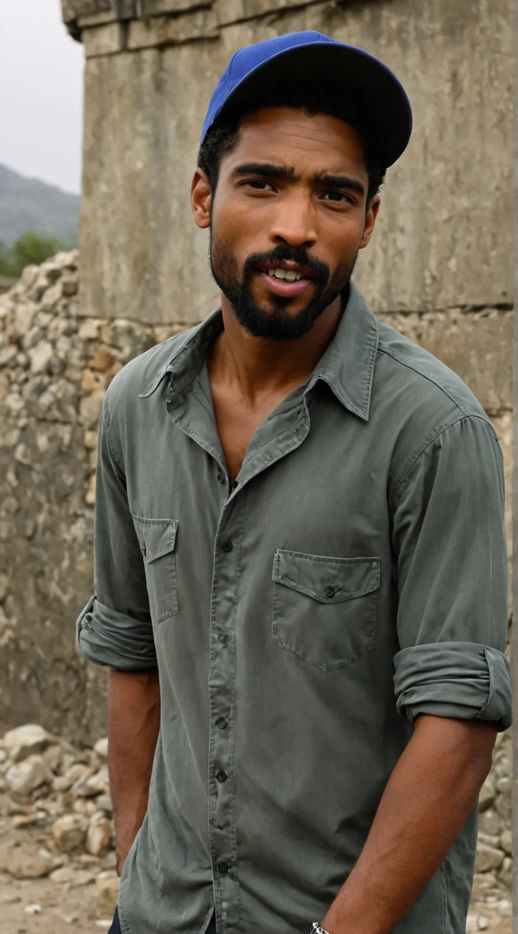 ai character: amir background