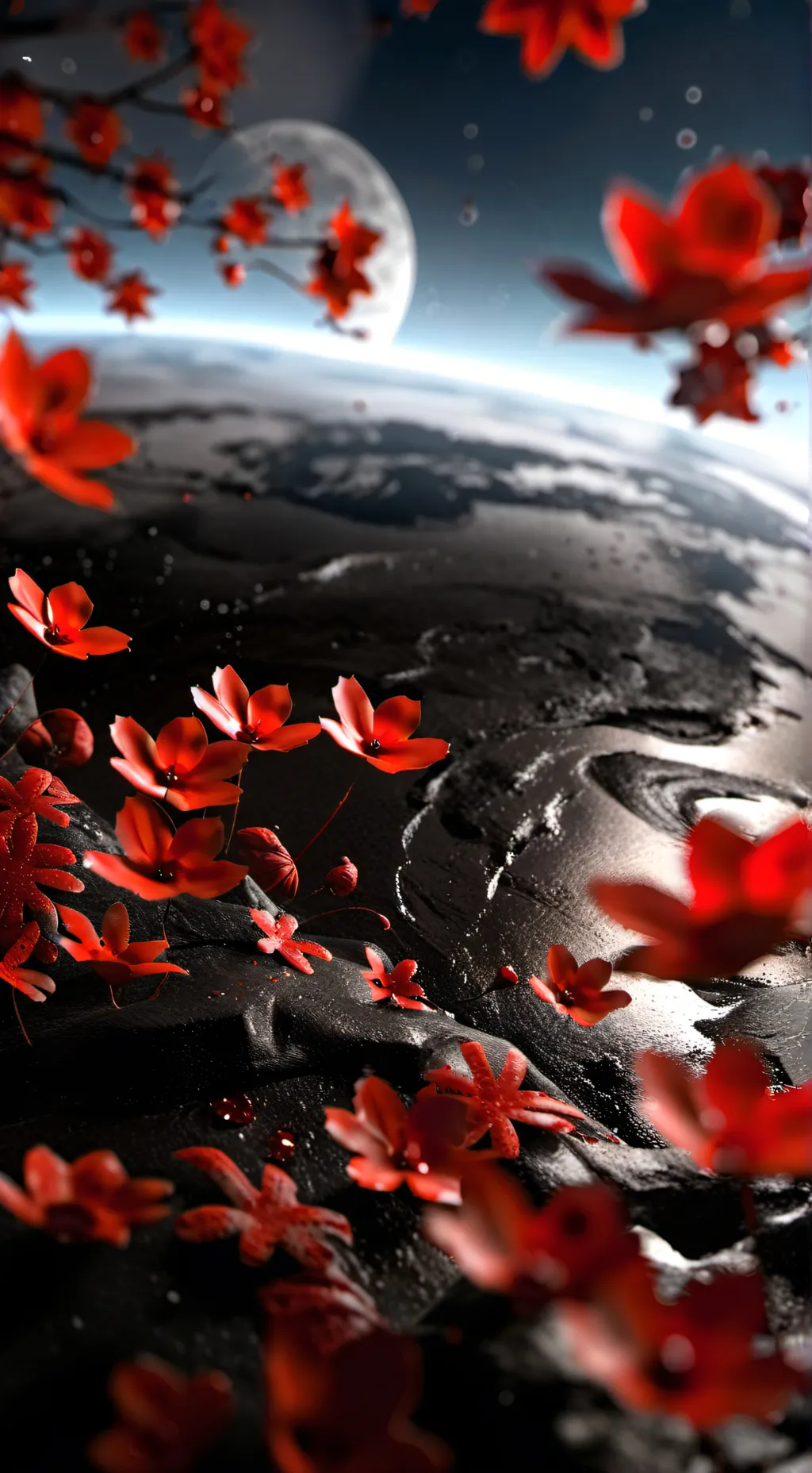 ai character: 💠Night 💠 background