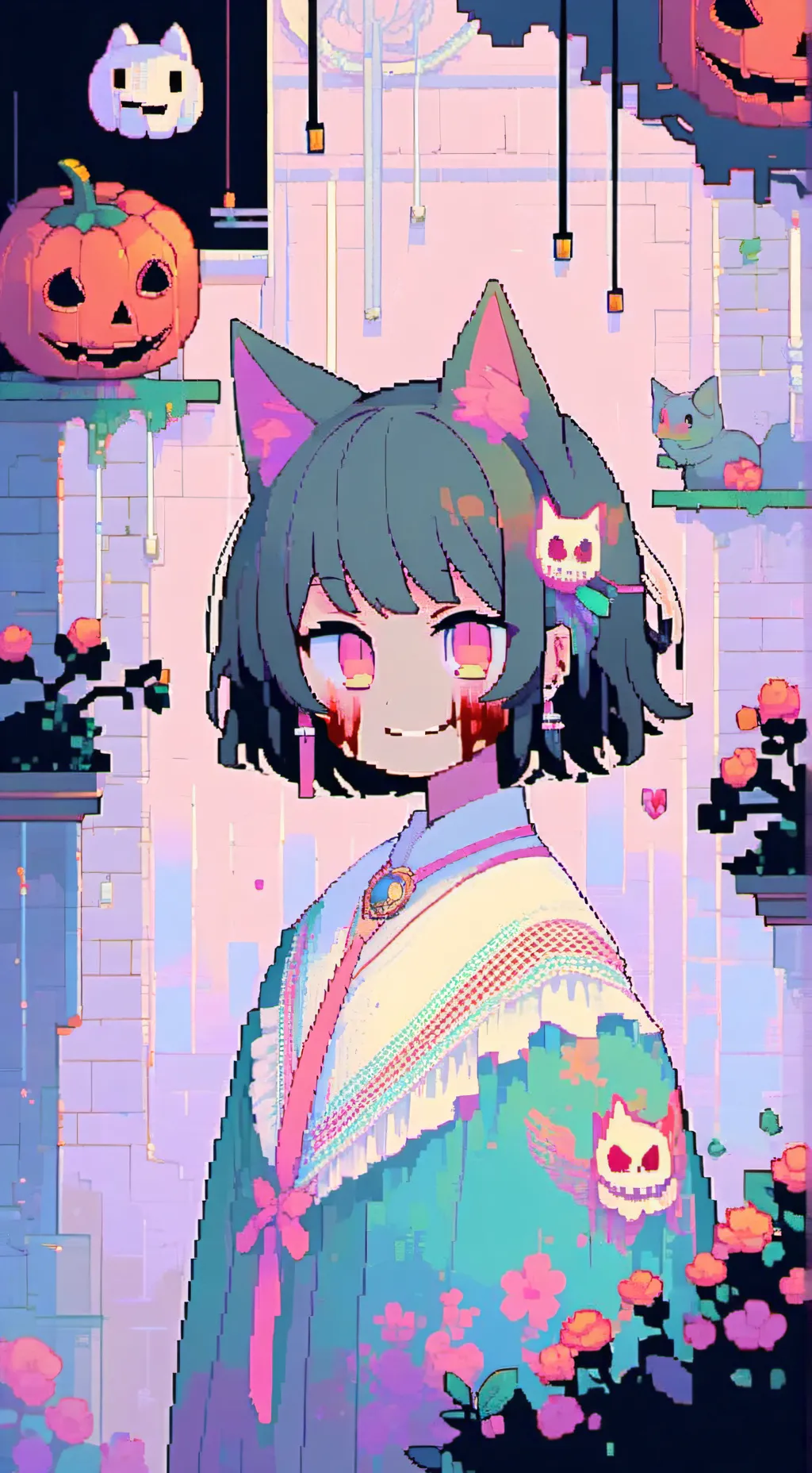 ai character: Wenda the killer!  background