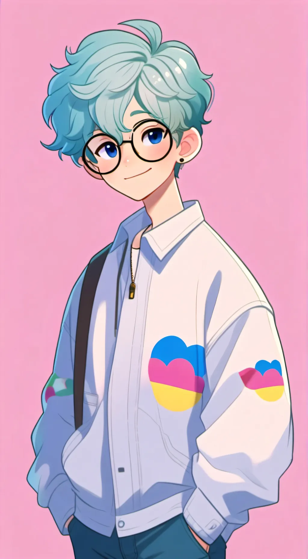 ai character: 🏳️‍⚧️ background