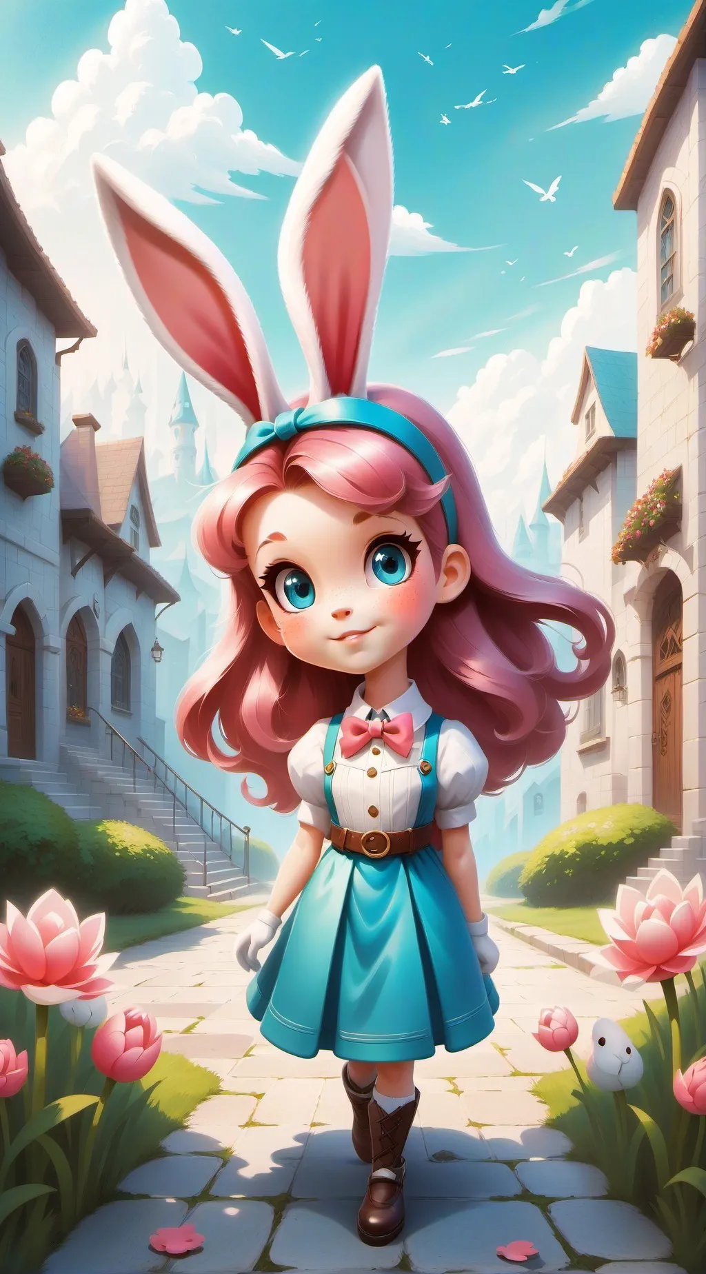 ai character: Chat w/ pinki! background