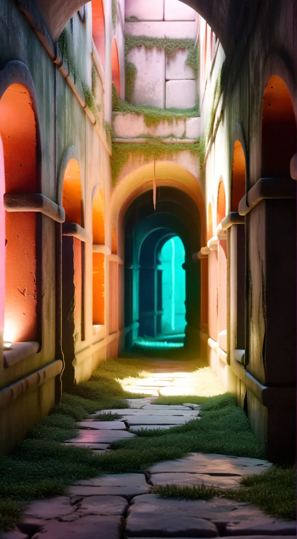 ai character: THE BACKROOMS background