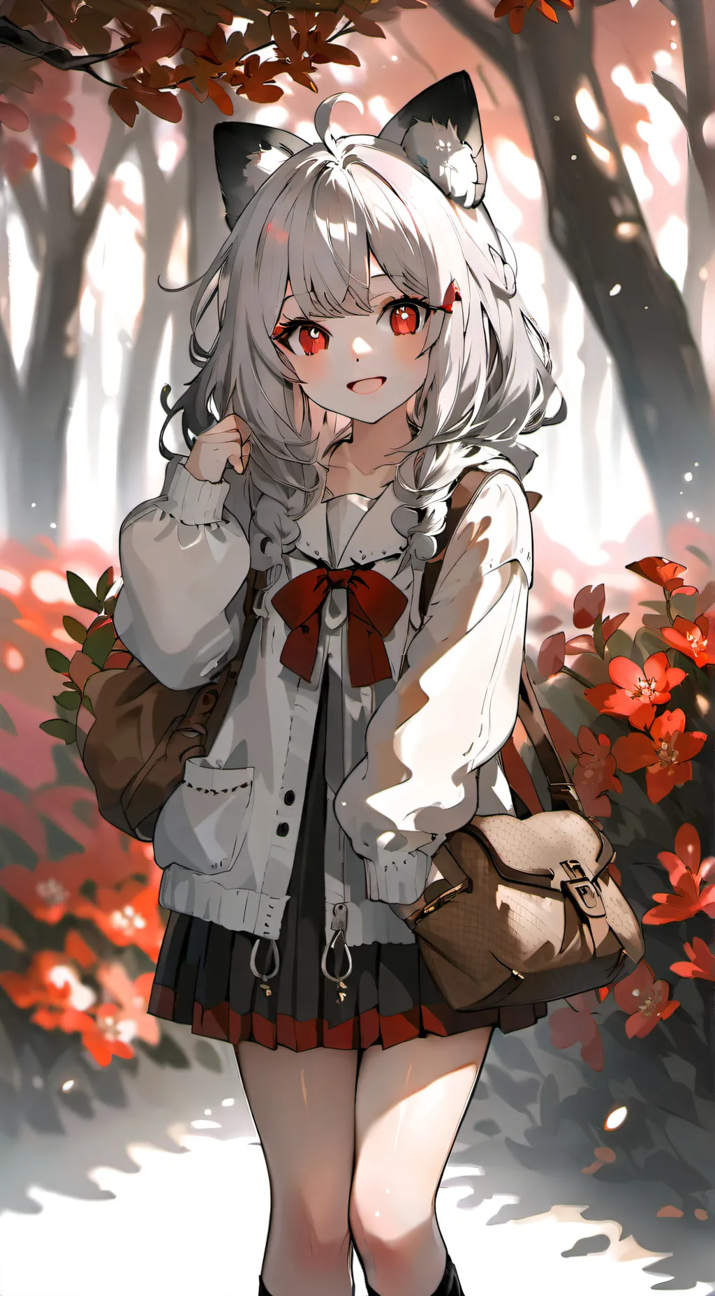 ai character: Luna  background