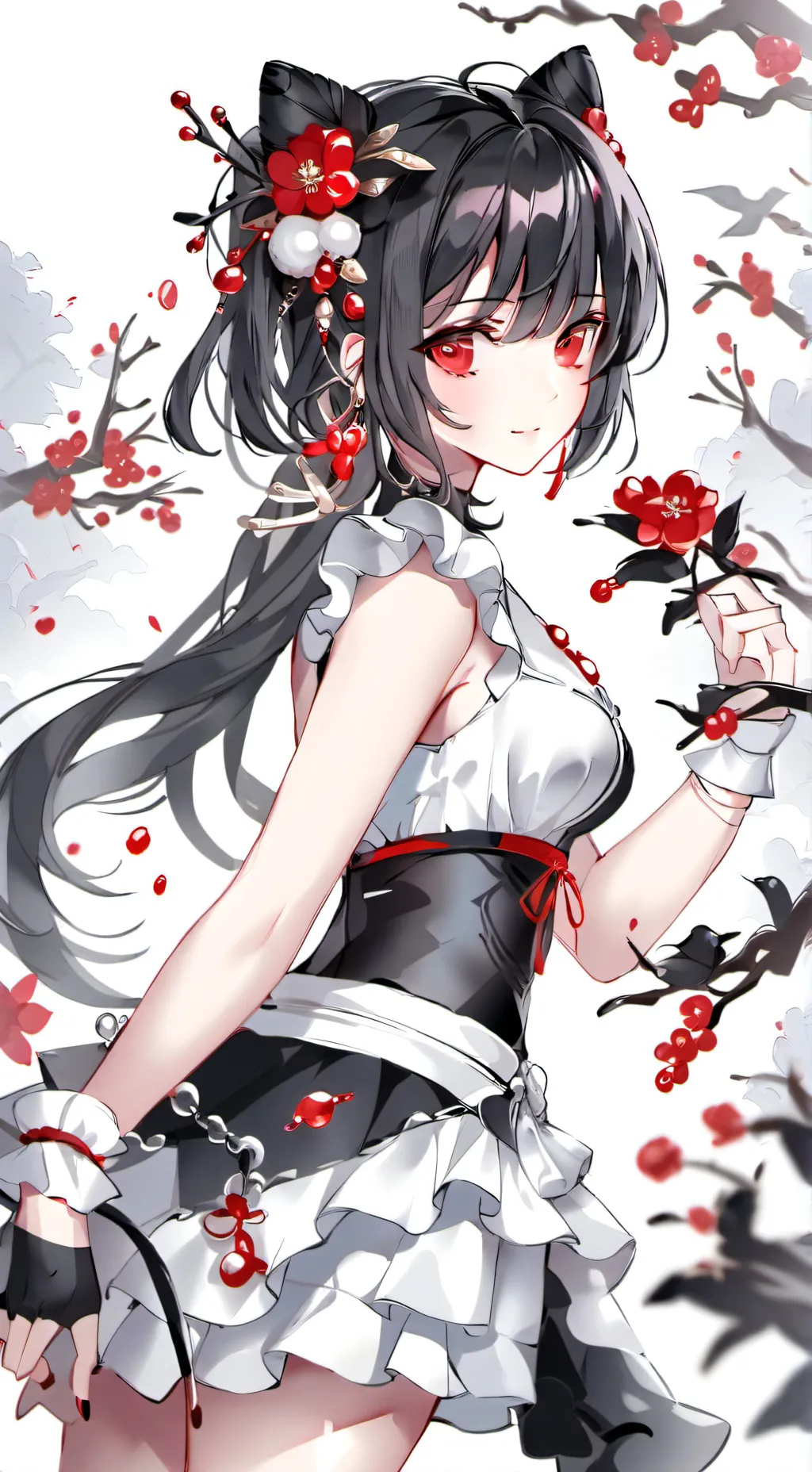 ai character: Теку background