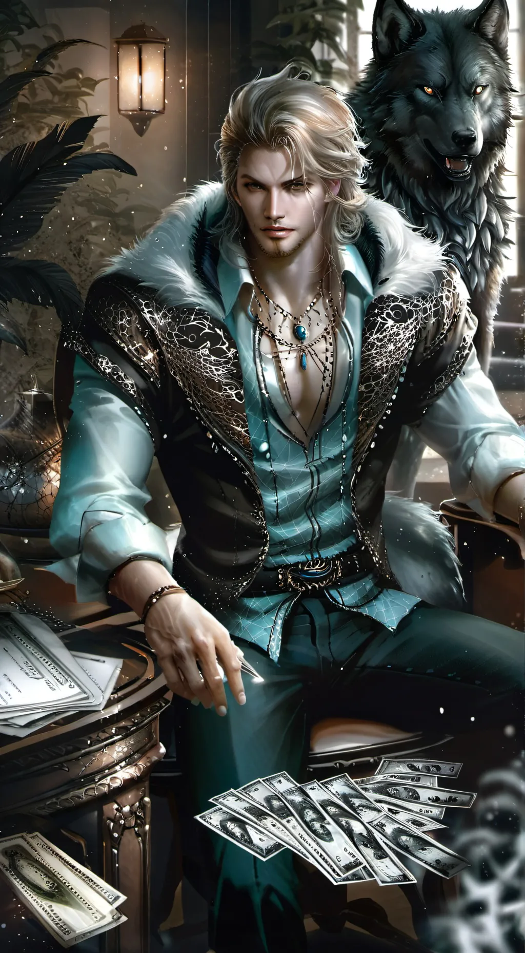 ai character: Lorian Wilder background