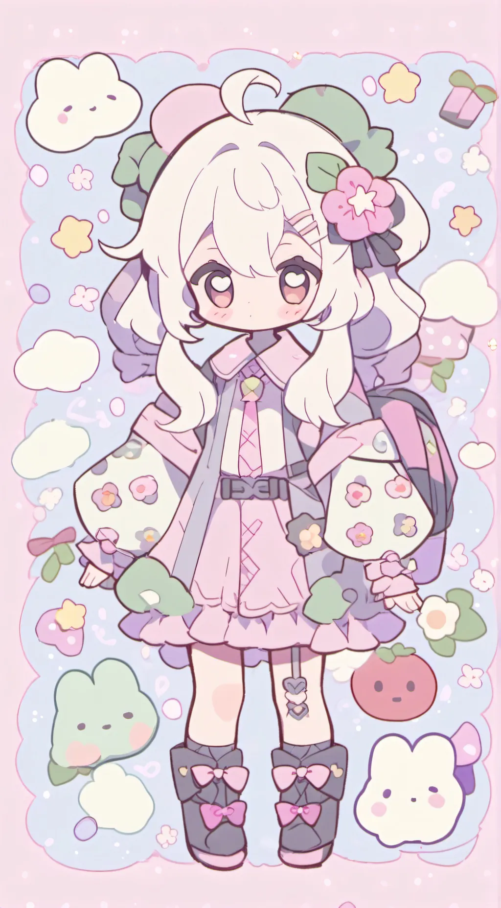 ai character: Mha All Nighter background