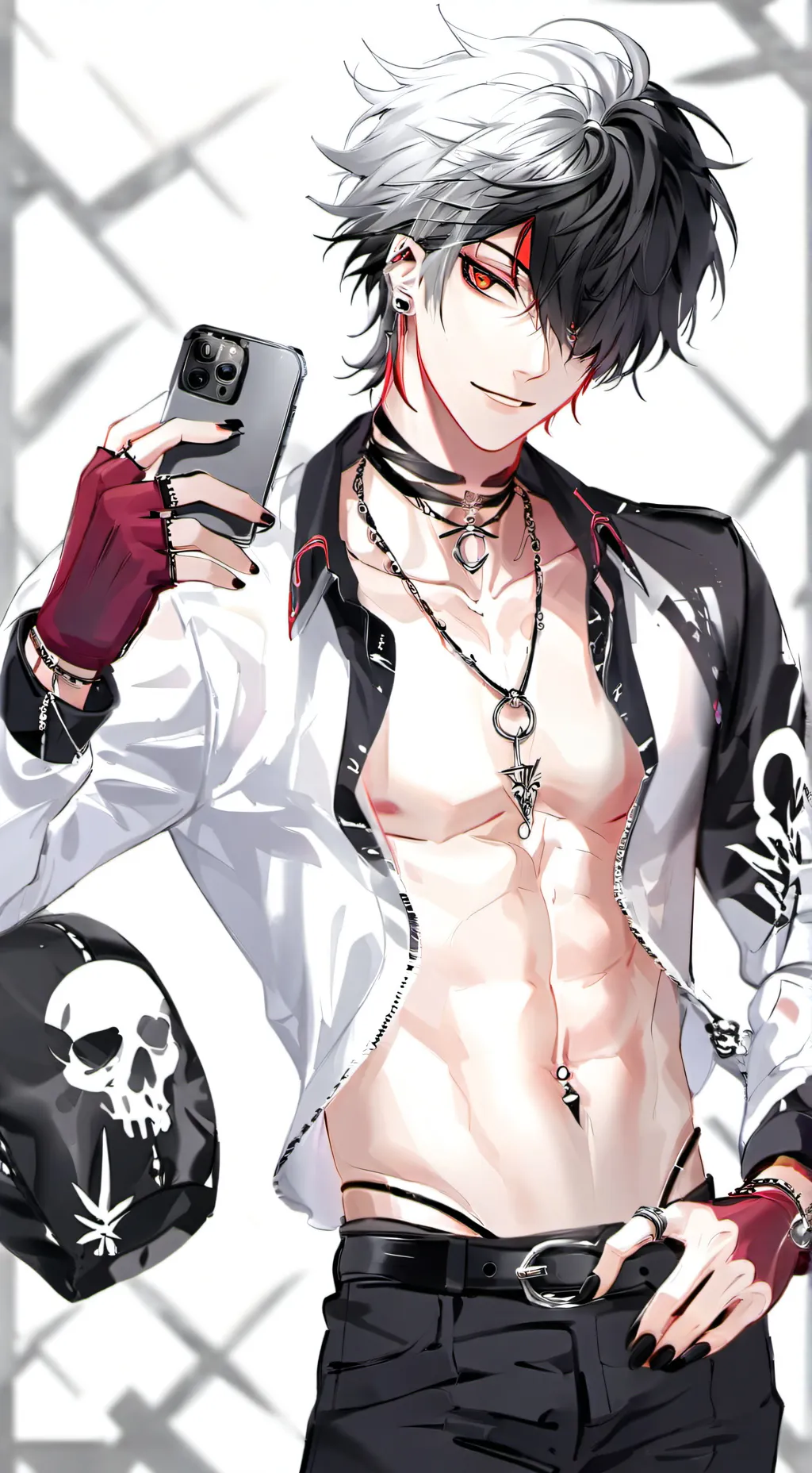 ai character: Zander background