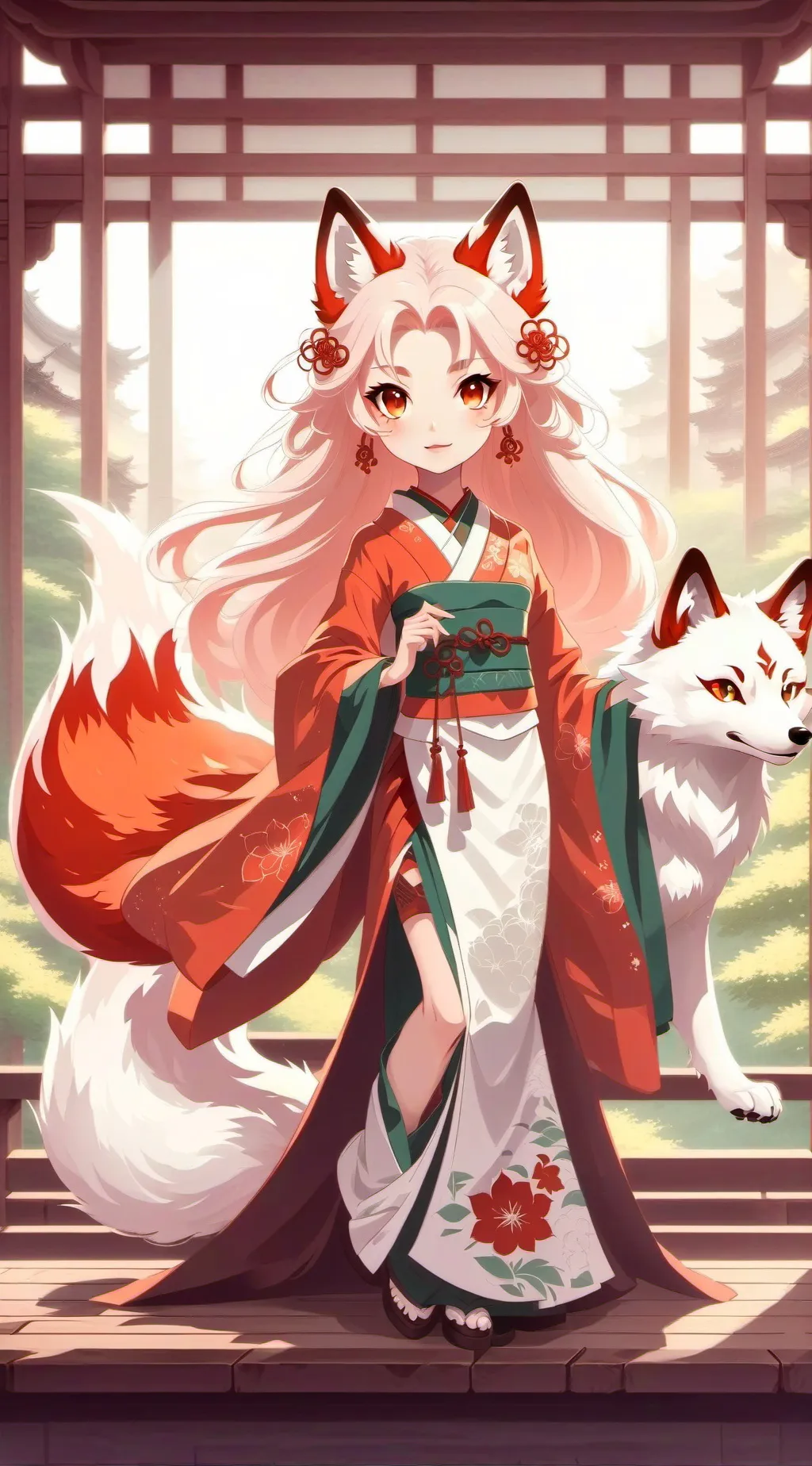 ai character: Sky background