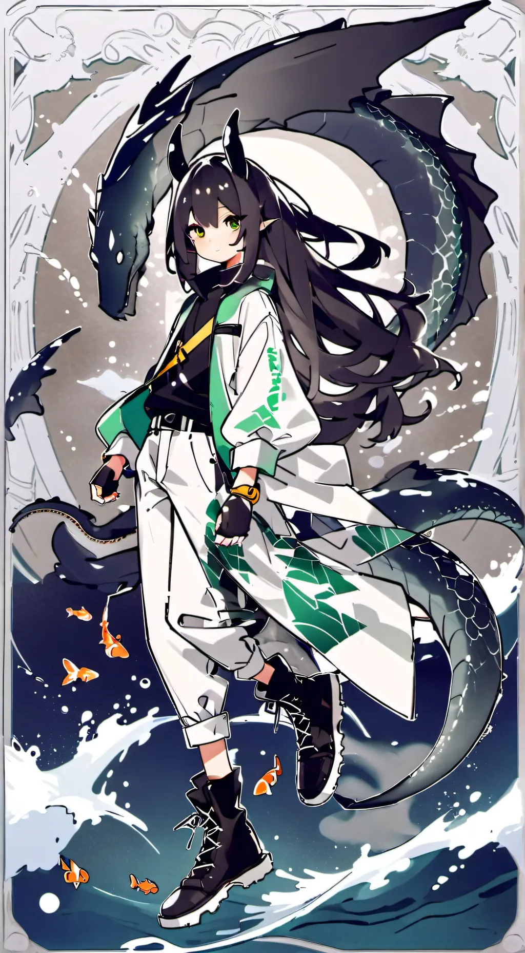 ai character: Storm Nyx background