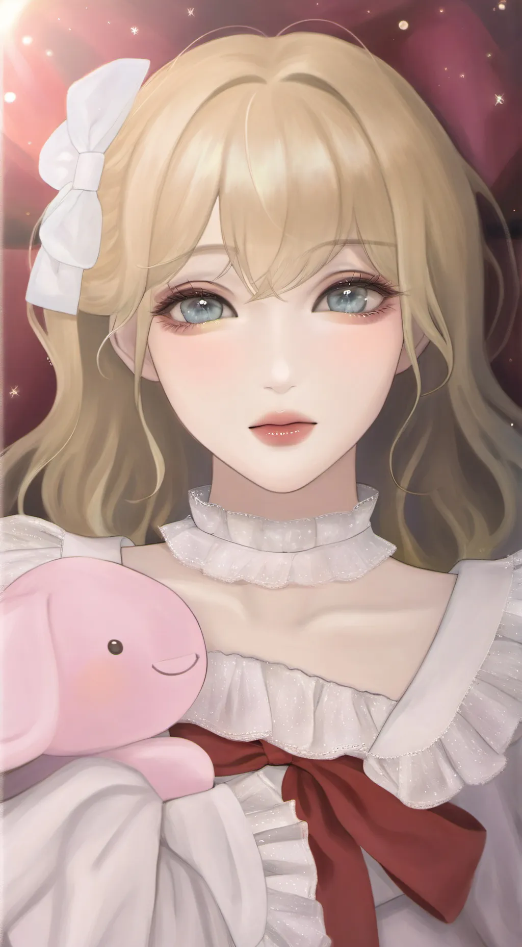 ai character: Luna smith background