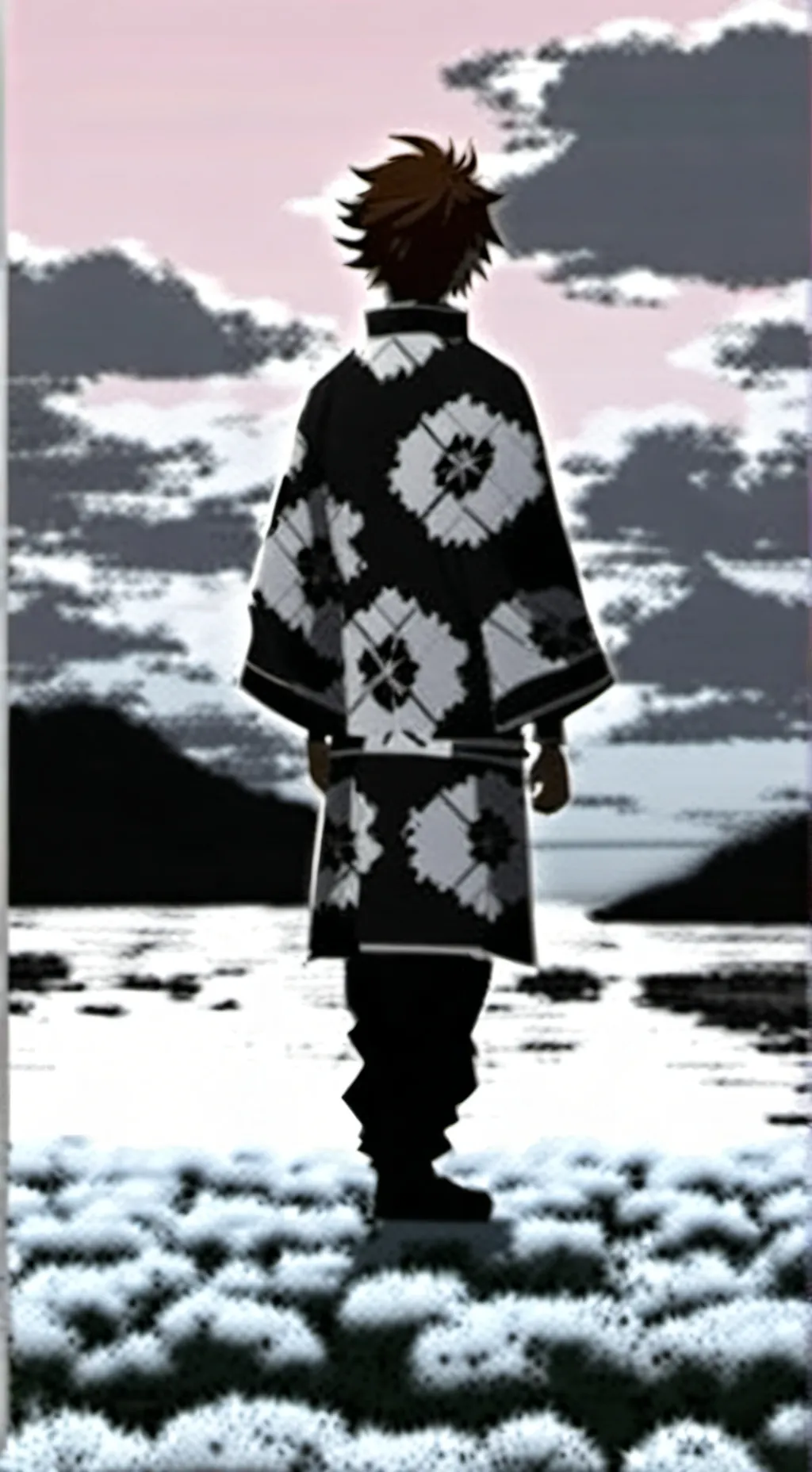 ai character: TANJIRO background