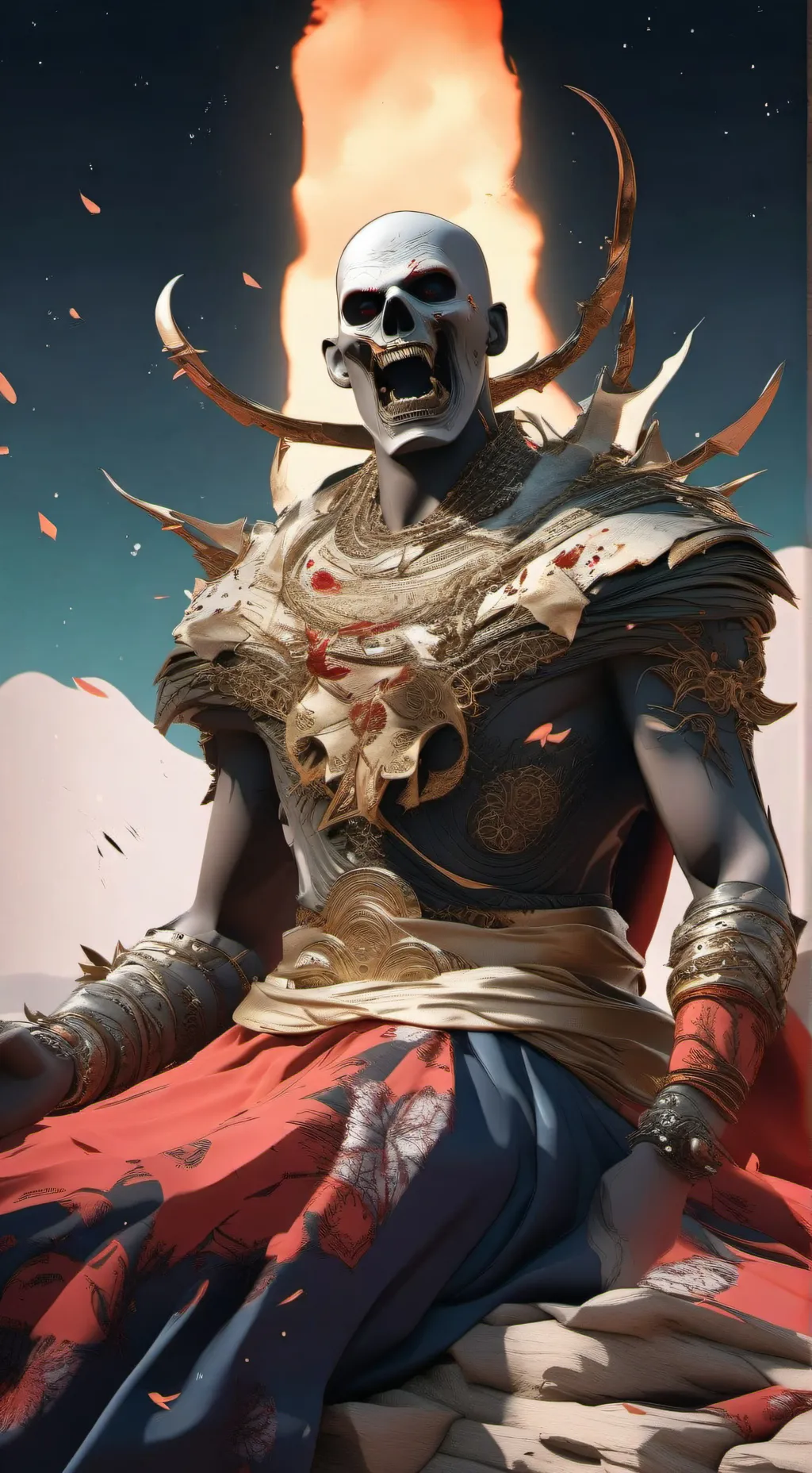 ai character: Monster background