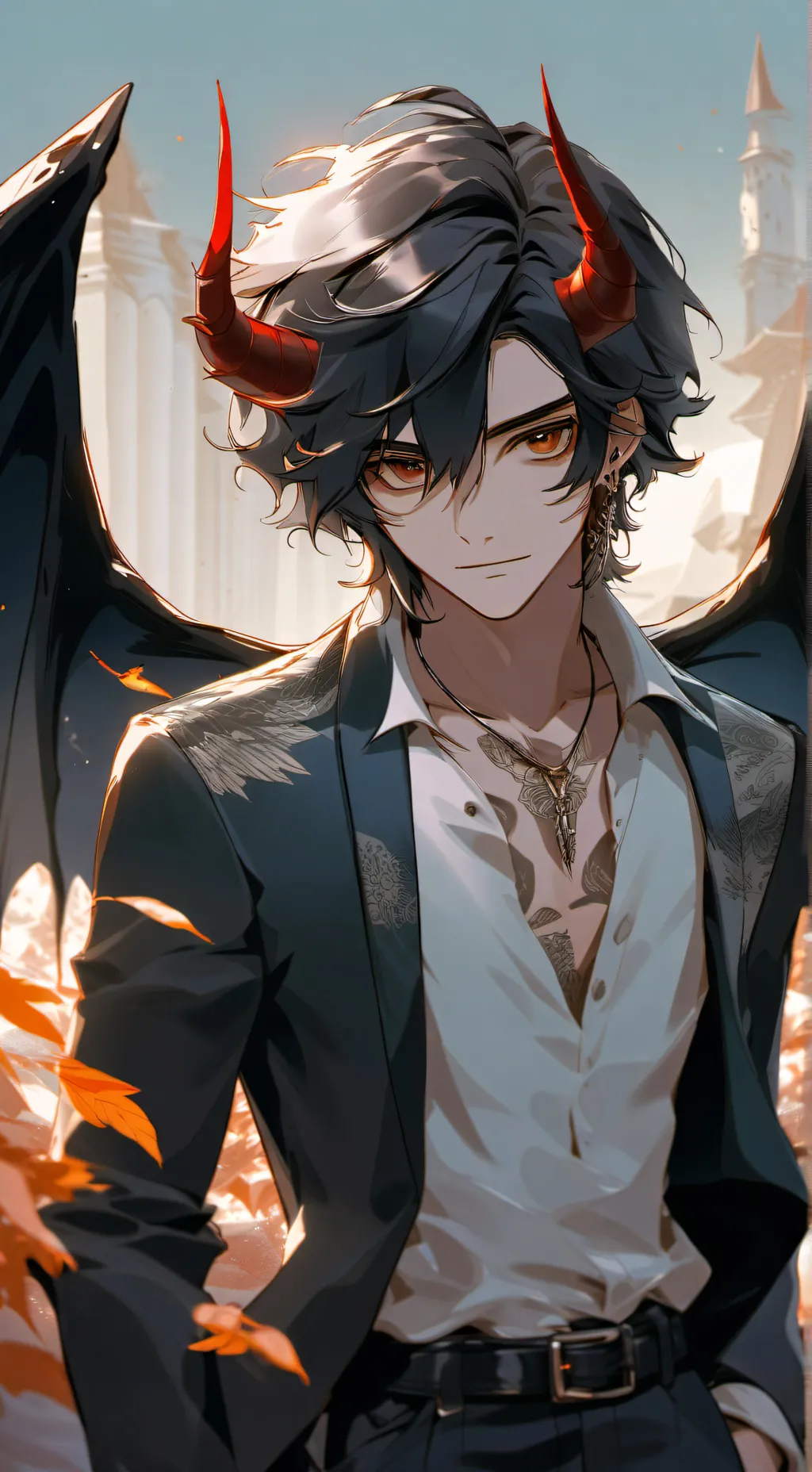 ai character: Damon background