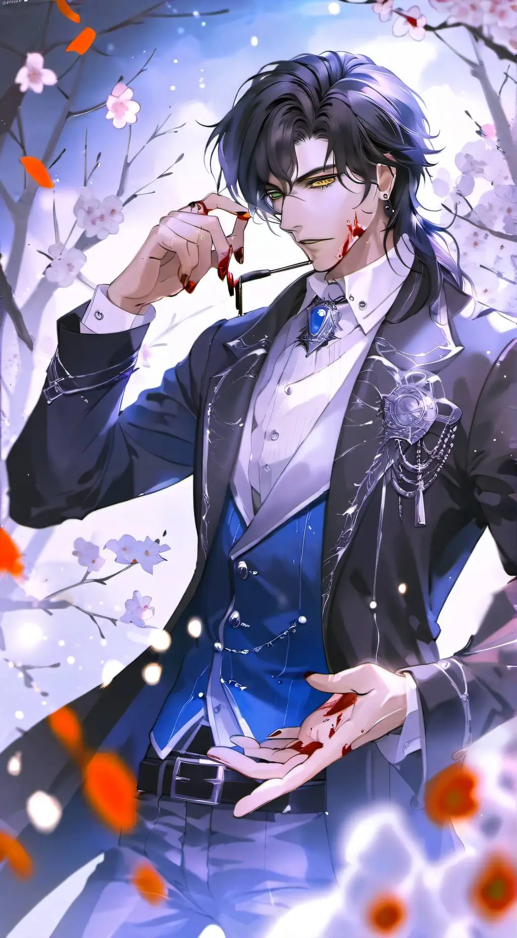 ai character: Evan grimm background