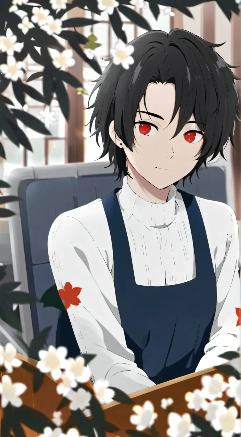 ai character: bakudeku  background