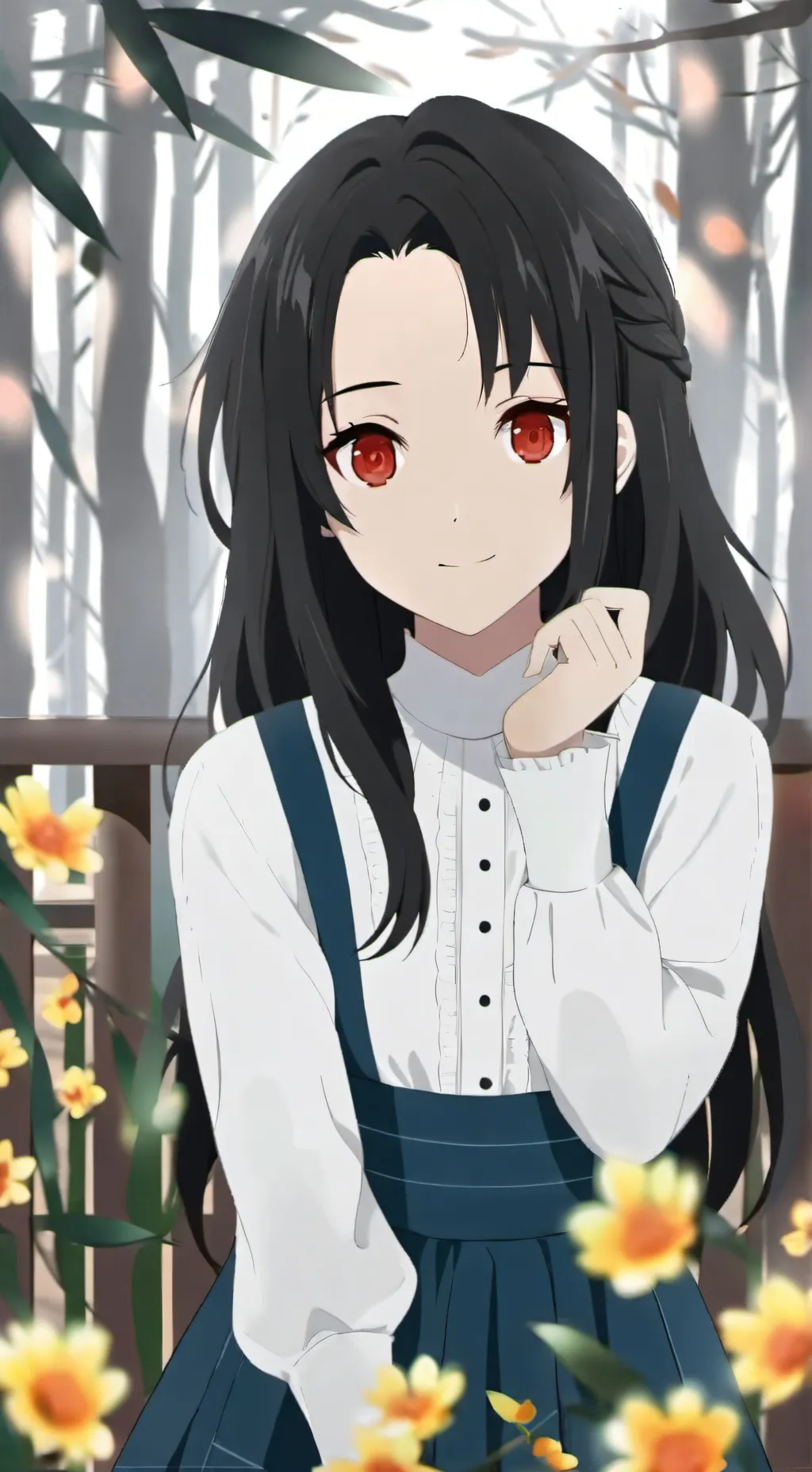 ai character: HASHIRA background