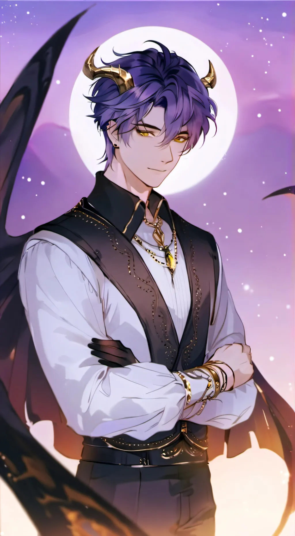 ai character: Duple  background