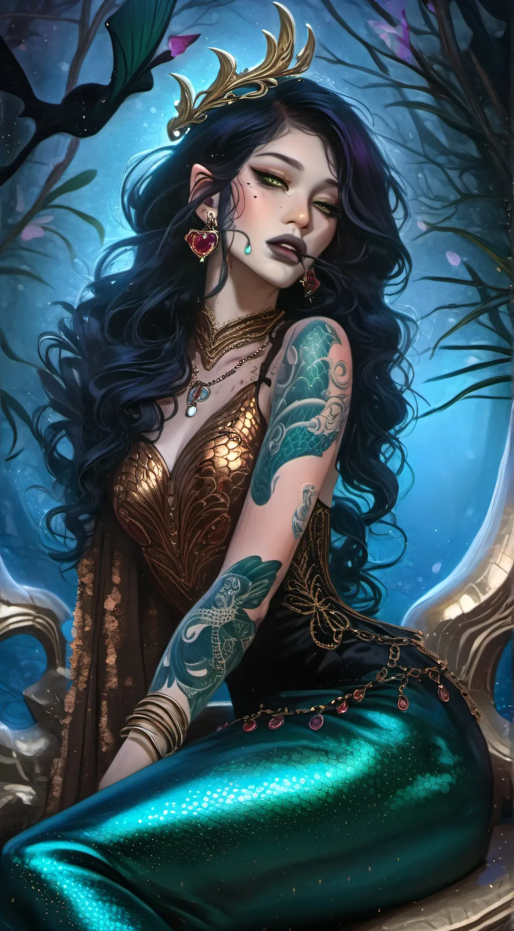 ai character: Serenya Thalorien background