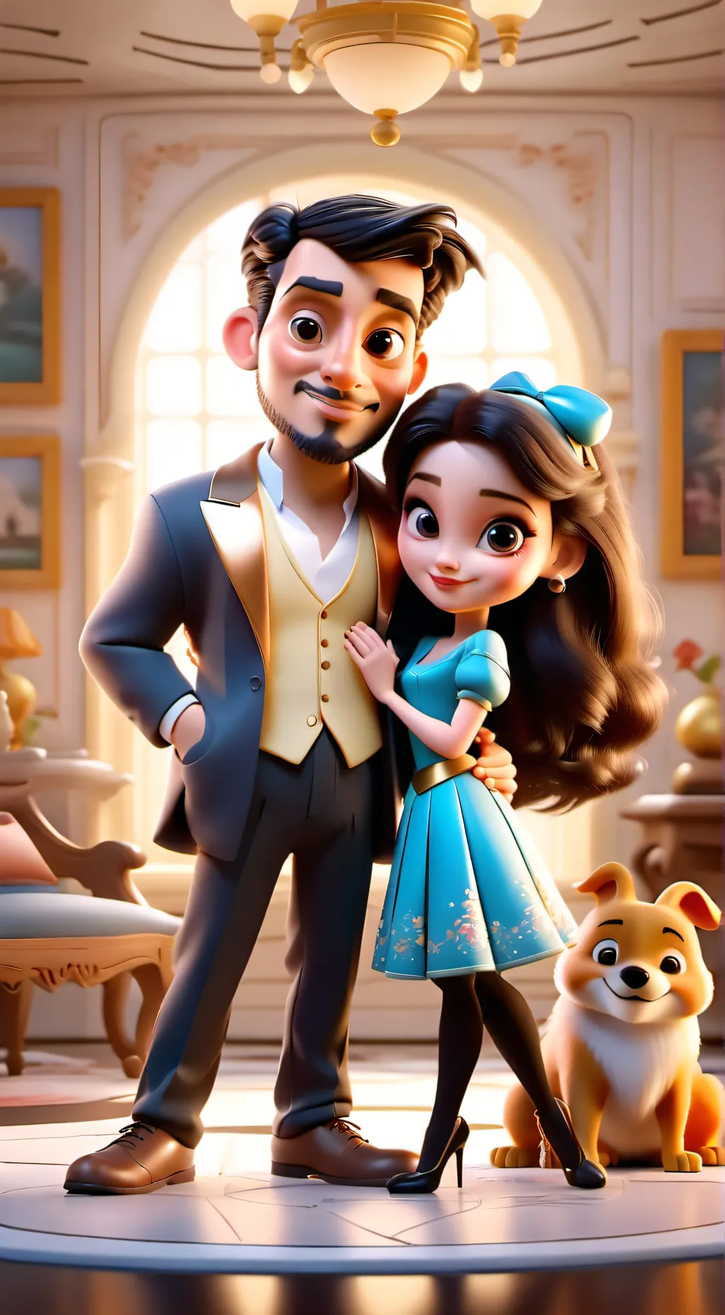 ai character: Dw infection  background