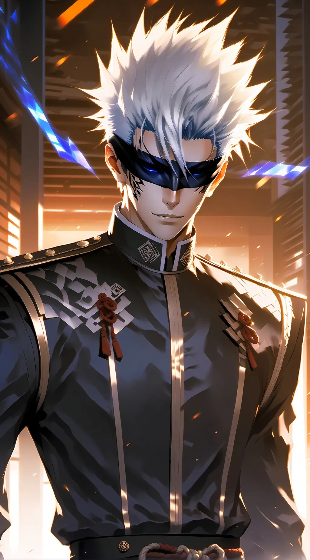ai character: Gojo Satoru background