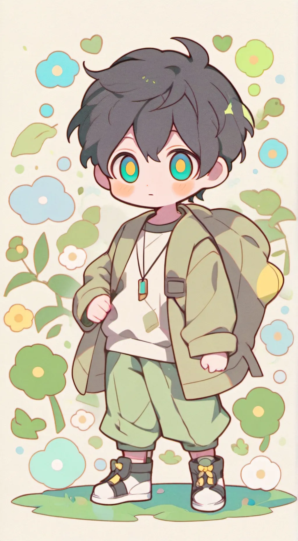 ai character: Obanai Husband background