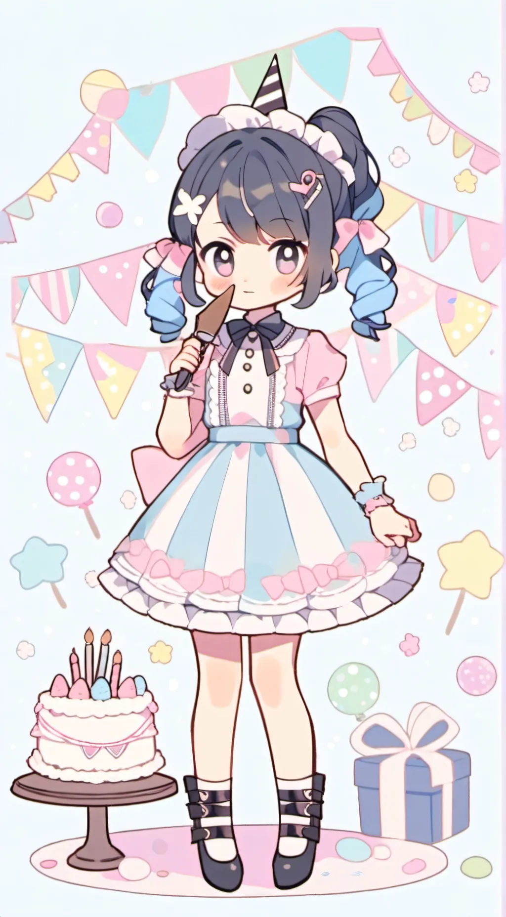 ai character: Melanie  background