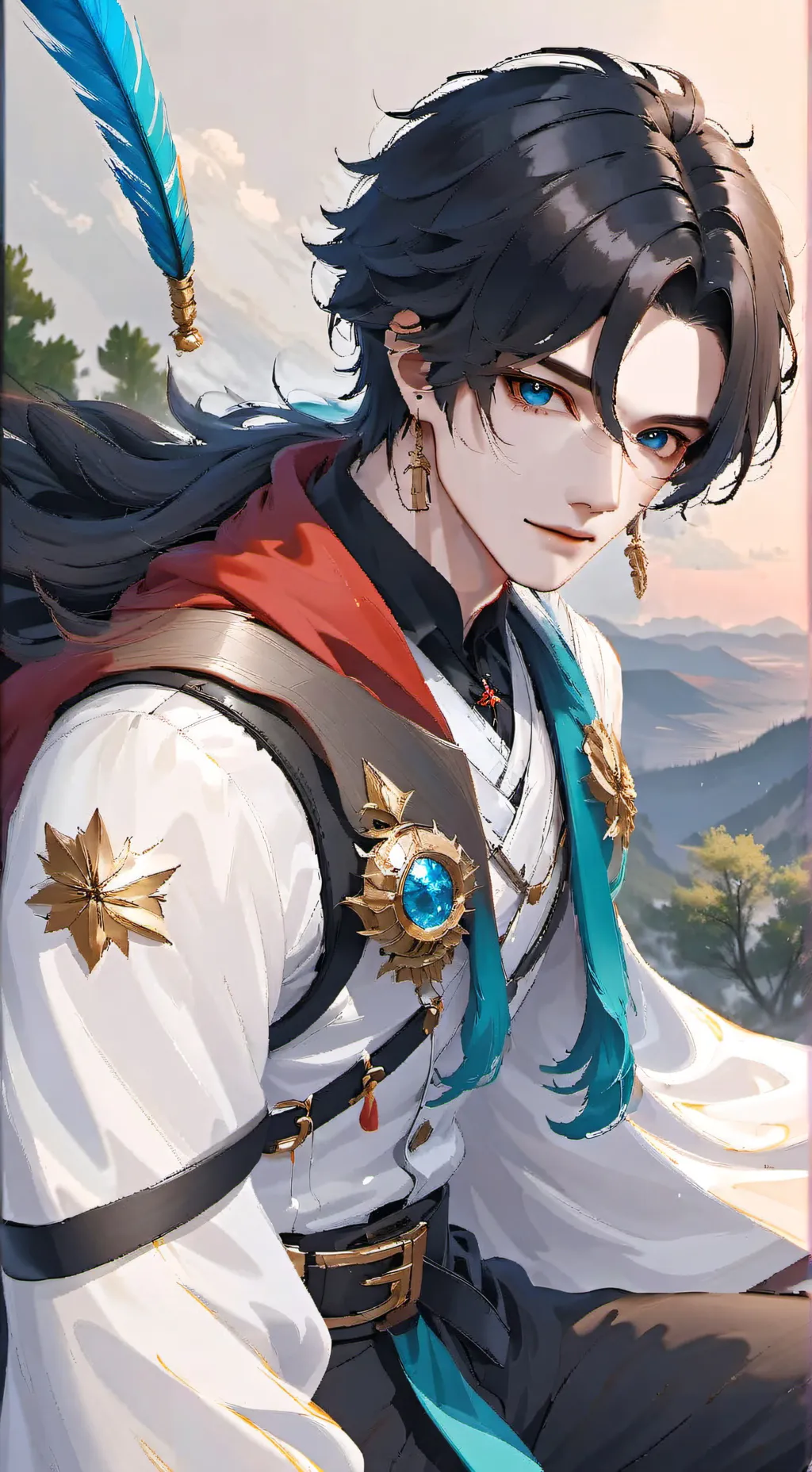 ai character: Toni  background