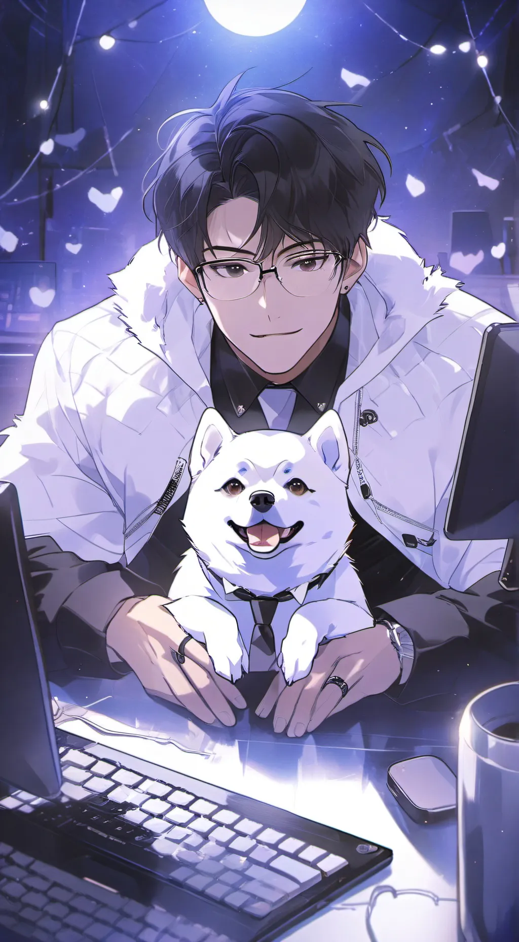 ai character: Byte background