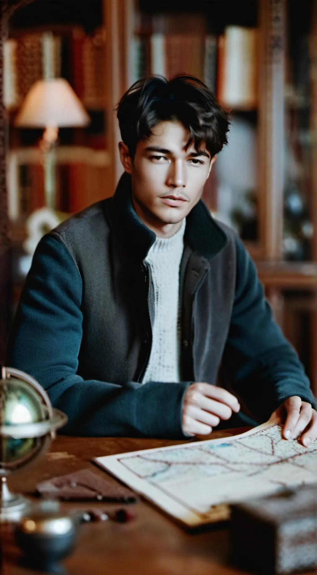 ai character: Lucián background