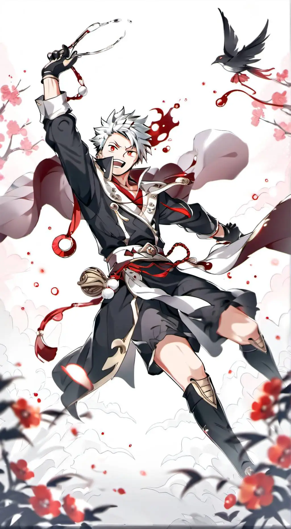 ai character: MHA/ligueDesVilain background