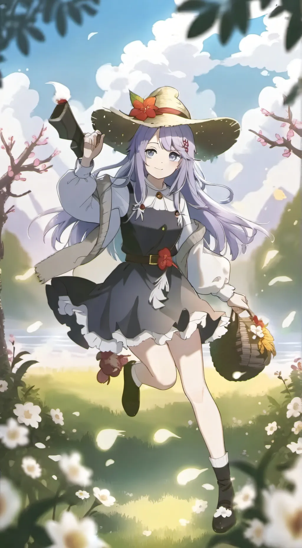 ai character: Sprout x glisten background