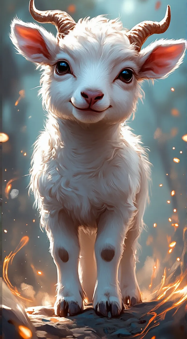 ai character: Announcer Lamb background