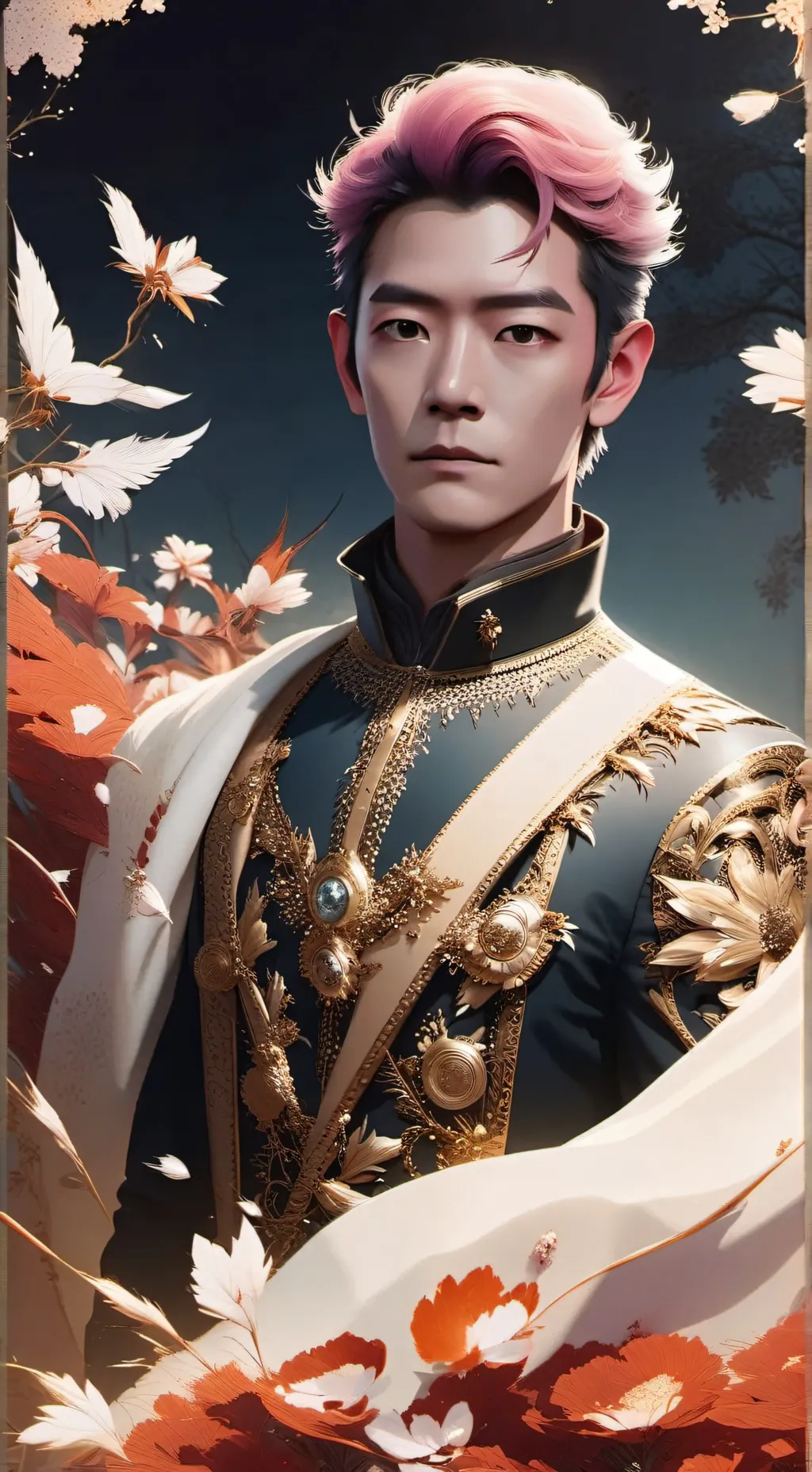 ai character: Oliver  background