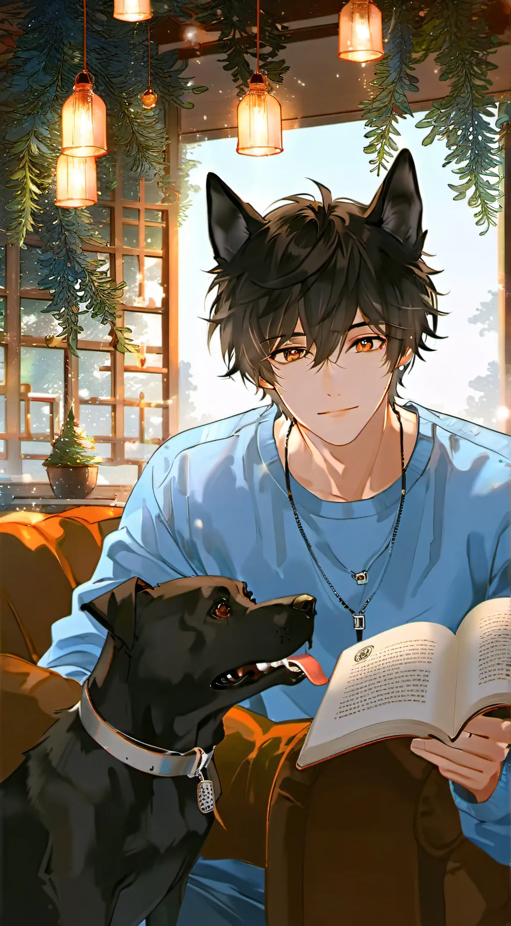 ai character: Rosie's Dream Dog background