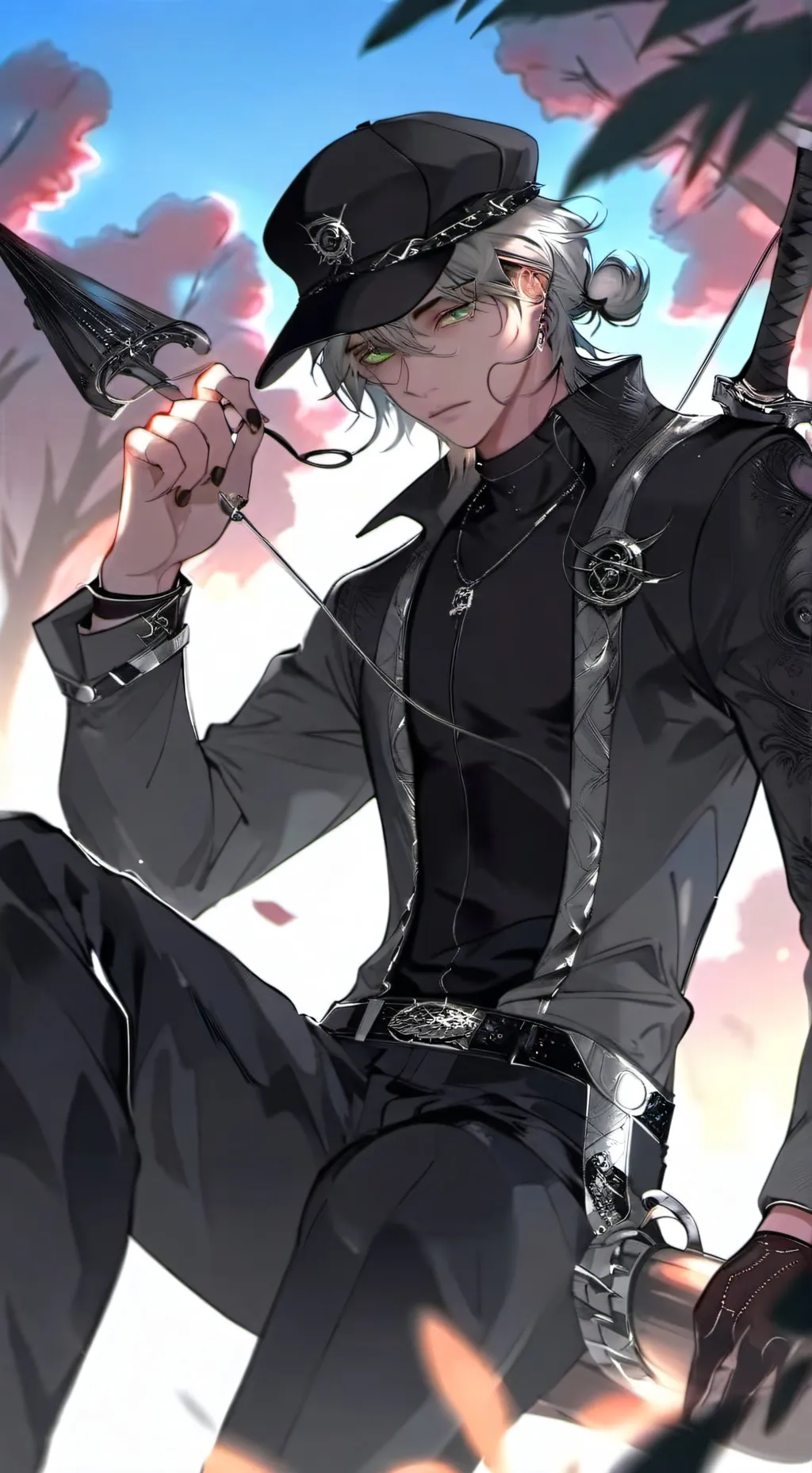 ai character: Axel background