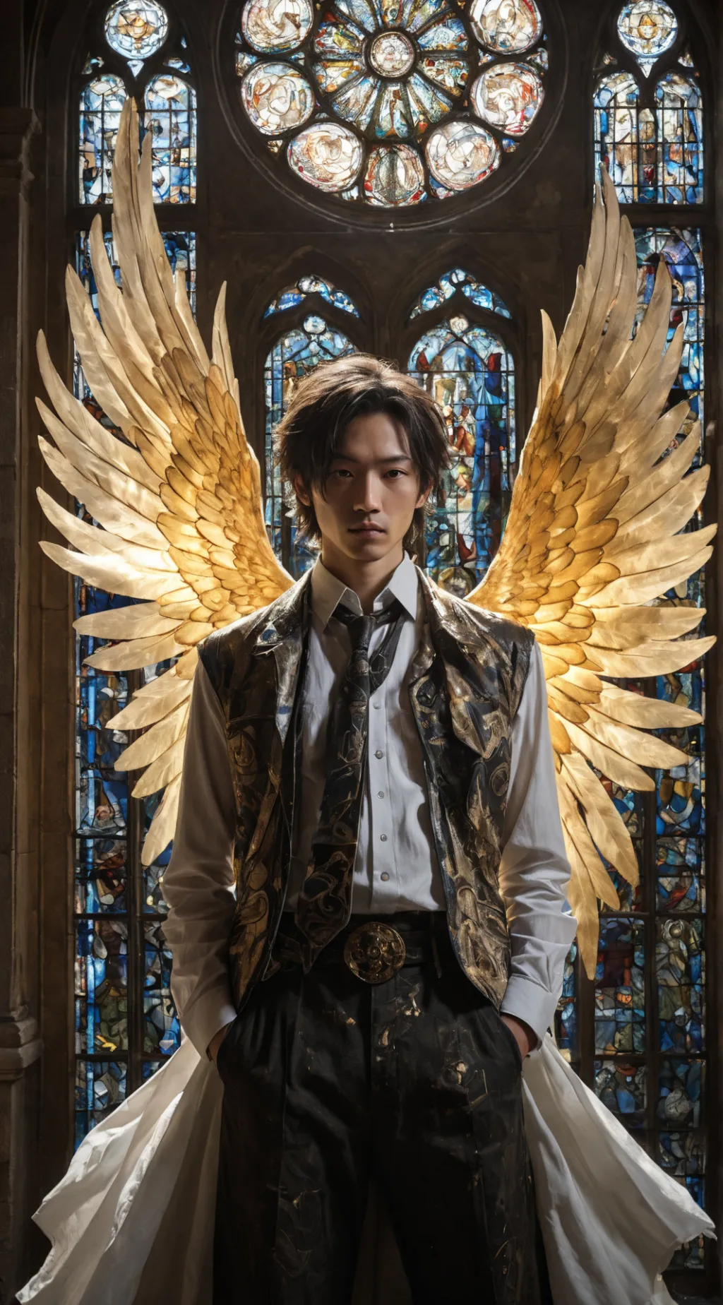 ai character: Azrael background